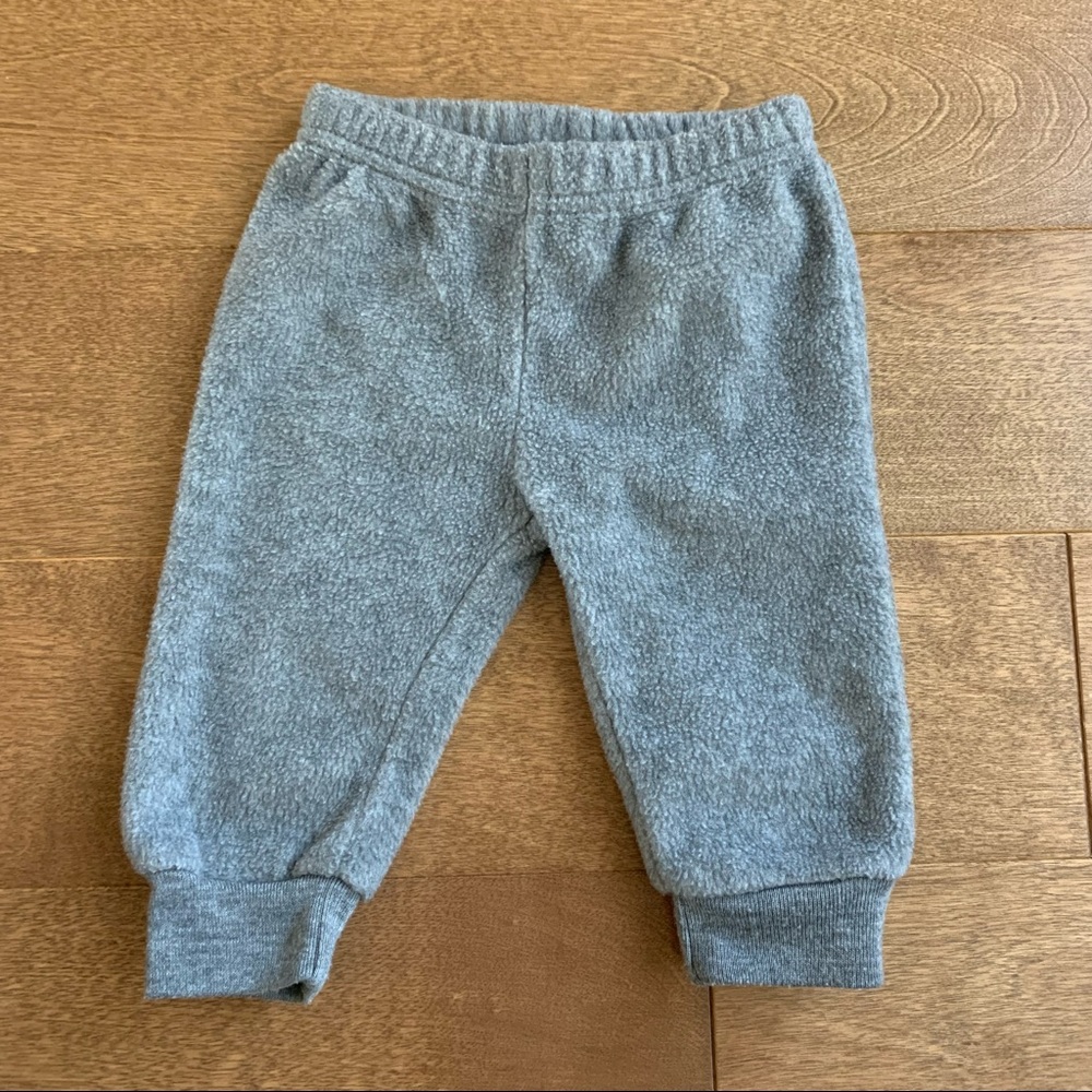 4/$20 Carter's Gray Fleece Jogger Sweatpants